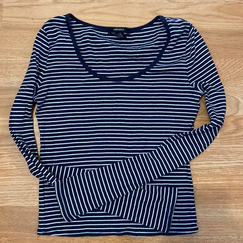 Forever 21 stripped long sleeve